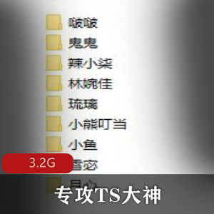 TS大神-BJ大佬视频资源:100个3G短作品,漂亮小姐姐表演多样100V