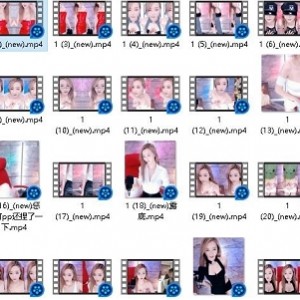 斗鱼高颜值主播（小熙米）腰肢柔软纤细，给力热舞，63部内部视频