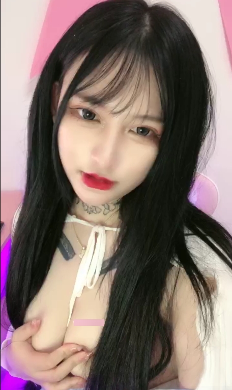 抖音光滑名器具网红《乃爱》直播录屏jk双马尾