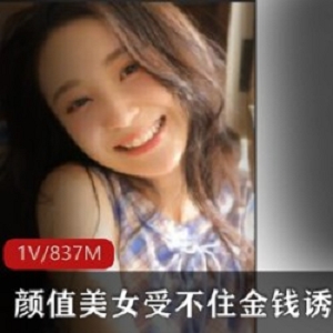 精选颜值美女受不住金钱诱惑沦为W物