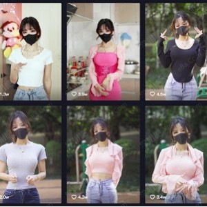 猫女骑与小桃酱：抖音版玩偶姐姐，视频数量惊人，神态出色