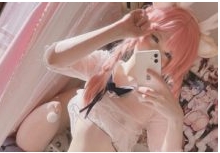 虎牙超人气粉嫩有尺度美女COS精选罗莉misa呆呆最新稀缺作品合集16V1.45G百度云