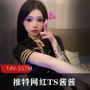 某推TS酱酱黑丝白丝渔网视频合集14V557M超懂男人